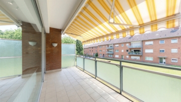 Krefeld-Fischeln – Licht, Raum und Wohnkomfort mit 3 Zimmern, 2 Bädern, Süd-Ost Balkon & Garage, 47807 Krefeld, Etagenwohnung